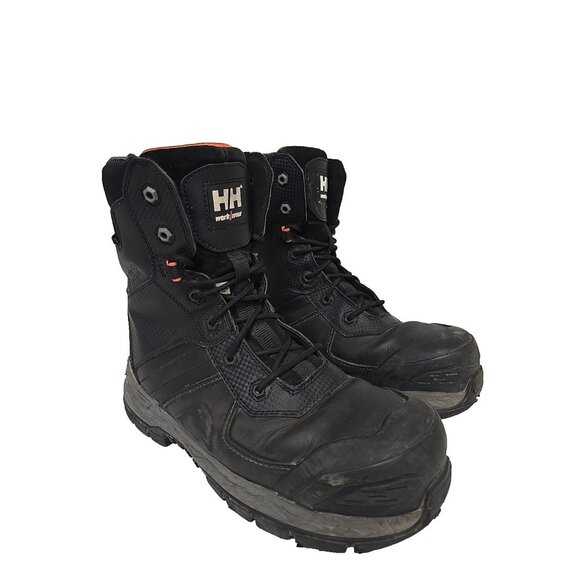 Helly Hansen Men's 8" CTCP Work Boots HHS242004 Black Size 9.5M - Picture 1 of 7